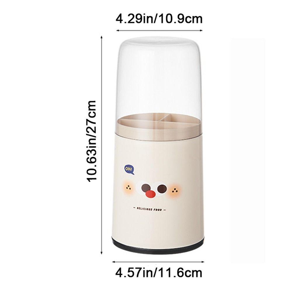 Прозрачный ящик для хранения палочек для еды Съемная клетка для палочек для еды Держатель для кухонных принадлежностей Настольная