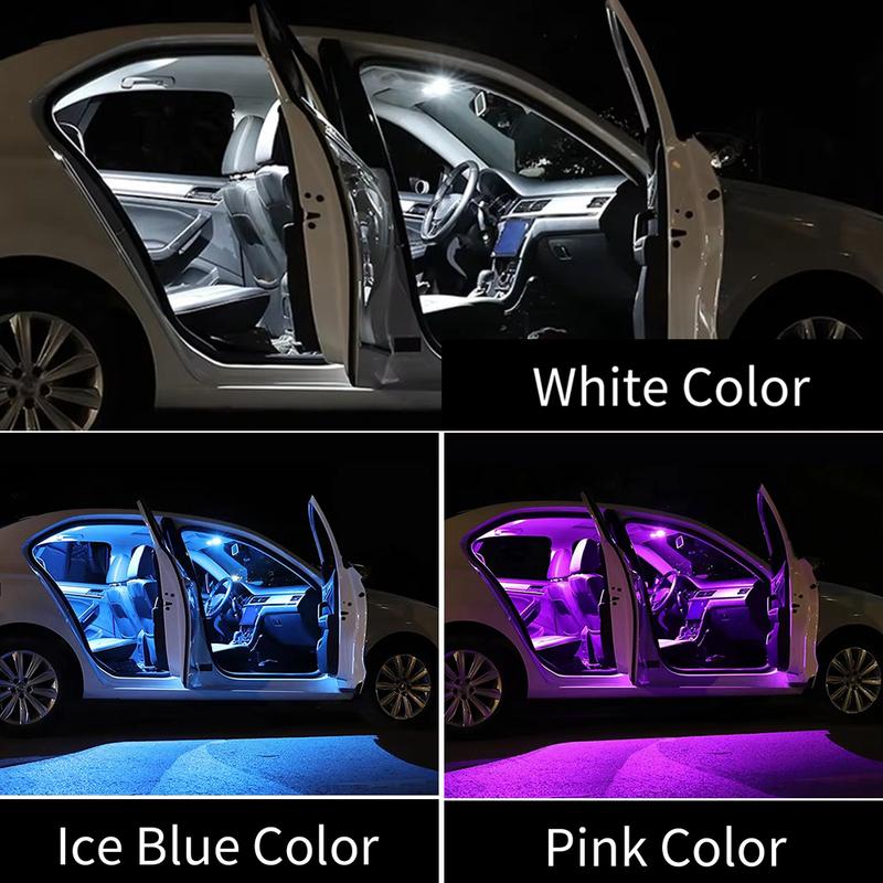 For Toyota Previa Estima ACR30 ACR50 2000-2019 9PCS 12V Car LED Bulb Interior Reading Lamp Door Light Trunks Light Accessories