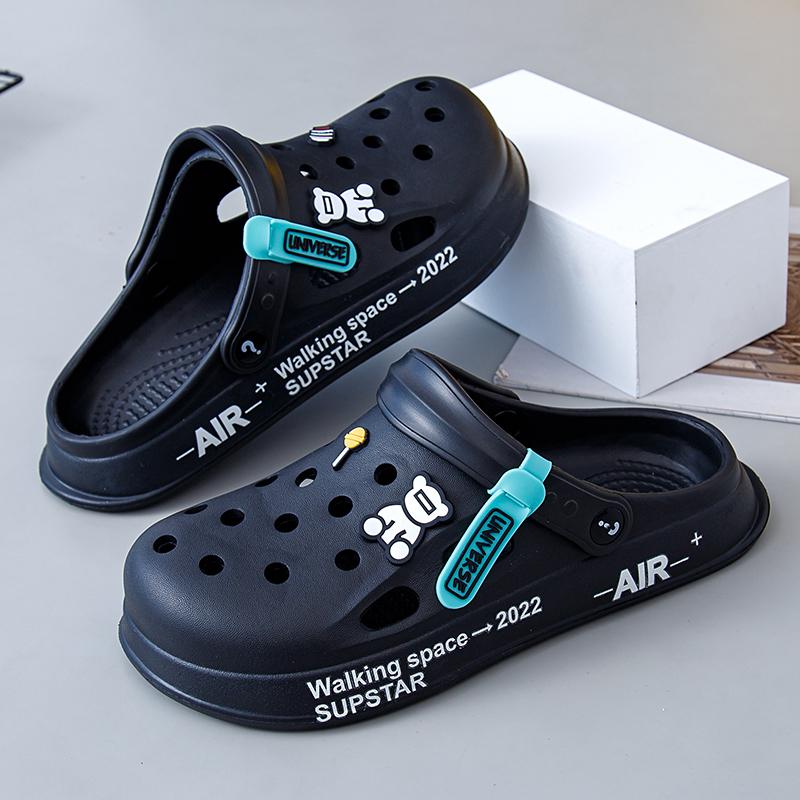 Модные удобные дышащие классные тапочки Quick Step, пляжная обувь, тапочки с сумкой, сандалии