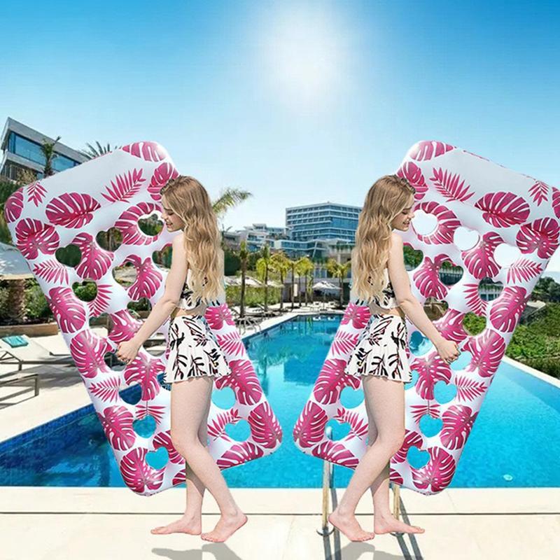 1 Pcs Inflatable Oversized Swimming Pool Floats Raft For Adults Cooling Contour Lounger for Summer Party