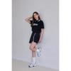 Goxo Golf Rubber Color Block T shirT Black