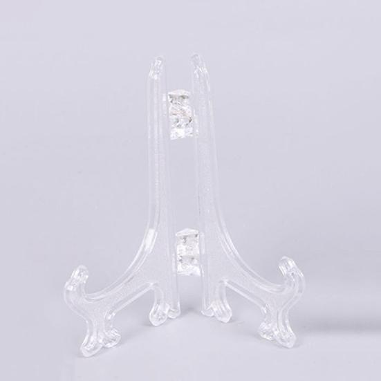 Держатель для дисплея тарелок, экологически чистый, для дома, переносная фоторамка, подставка для дисплея тарелок, мольберт, прочная, глянцевая, треугольная структура