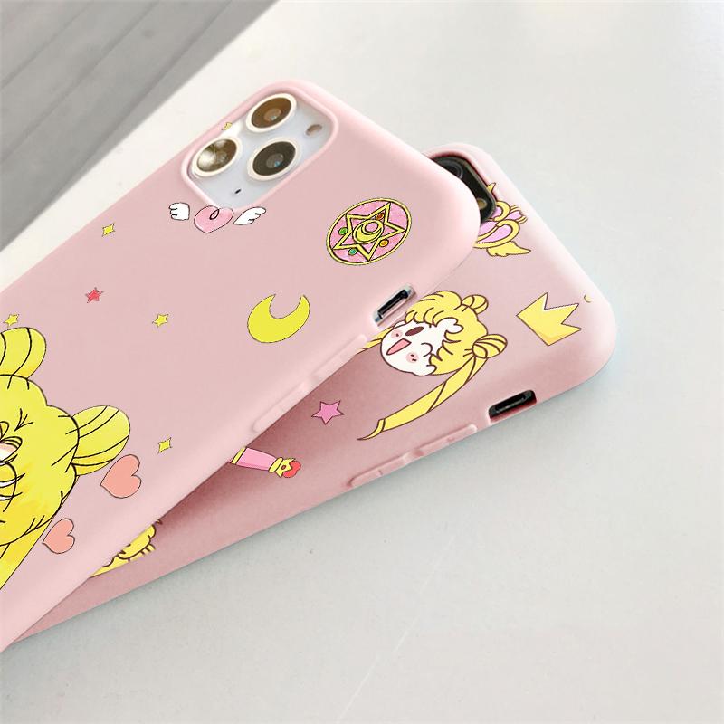 Чехол для Huawei Y9 Prime 2019 P30 P20 Honor 10i 20i 8X 50 Mate 20 Pro P40 Lite E Y7 Y6 P Smart 2021 Nova 5T Мультяшный Аниме Девушки