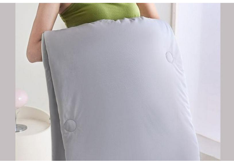 Silk Cool Summer Quilt for Mother & Baby - Single/Double, Machine Washable for Dorms & Homes