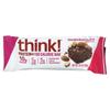 Think!, Protein & Fiber Bars, Chocolate Almond Brownie, 10 Bars, 40 G (1.41 Oz) Each