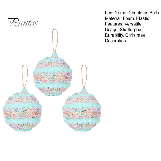 3 шт. Рождественские шары, декоративные небьющиеся пенопластовые рождественские лампочки, юбка для елки, домашний декор для вечеринки и праздника