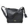 Used Shoulder Bag 35775 Leather Black Casual
