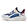 Li Ning Kids прочная дышащая повседневная обувь детская обувь белого, синего и красного цветов YKNT058-9
