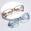 Fashion Retro Print Reading Glasses Women Men Portable High-definition Presbyopic Lens Retro Magnifier Eyewear Diopter +1.0~+4.0