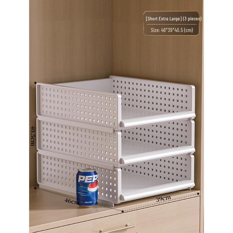 Wardrobe Partition Board: Adjustable Drawer-Style Clothes Organizer for Bedroom Storage