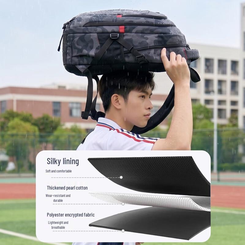 Jingdong Zhizao MAX Эргономичный студенческий рюкзак 45 л