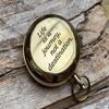 5.08 Cm Pocket Compass Handmade Compass Travel Steampunk Brass Polish Compass Gifts for Him