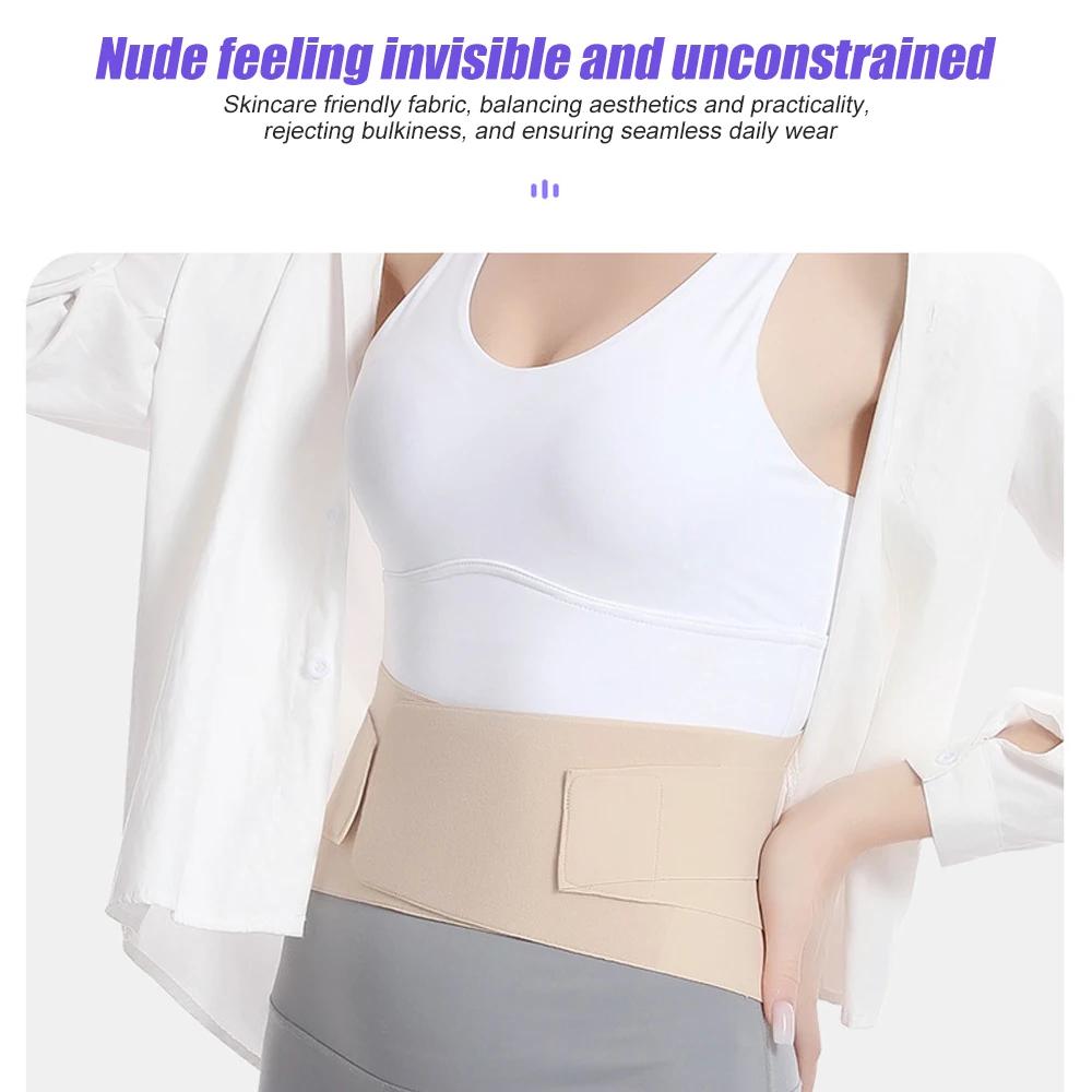 1 шт. Регулируемый ультратонкий корсет для спины с поясничной подушечкой, гибкая поддержка, корсет для спины для облегчения ишиаса, сколиоза