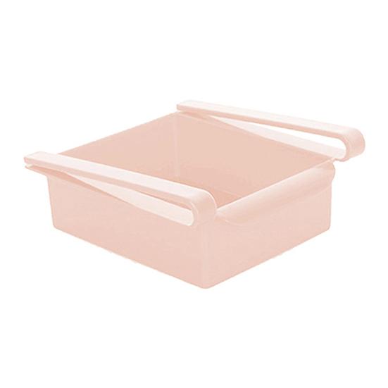 Кухонный холодильник с морозильной камерой, органайзер для экономии места, стеллаж для хранения, выдвижной ящик