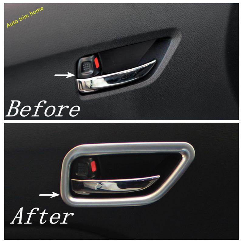 Air AC Vent Decor Frame Door Handle Bowl Steering Wheel Head Light Lamp Cover Trim For Suzuki Vitara 2015 - Car Accessories
