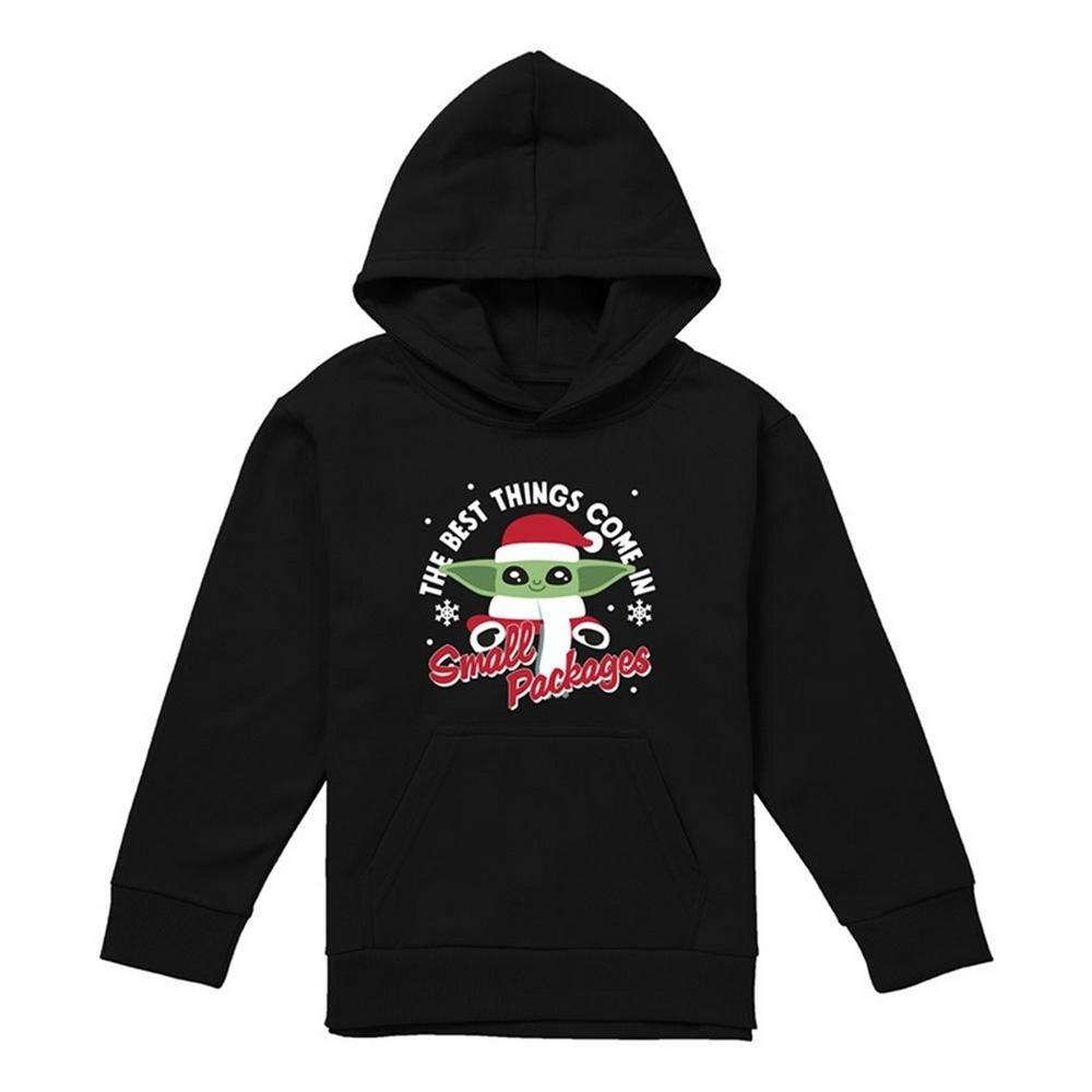 Star Wars The Mandalorian Childrens/Kids Grogu Snowflake Christmas Hoodie