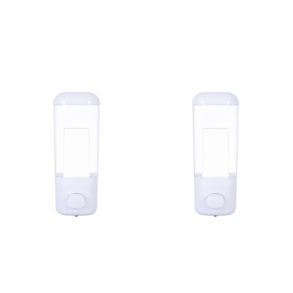 Дозатор для мыла, 500 мл, настенное крепление для ванной комнаты, держатель для контейнера для шампуня и лосьона, неперфорированный гостиничный туалет