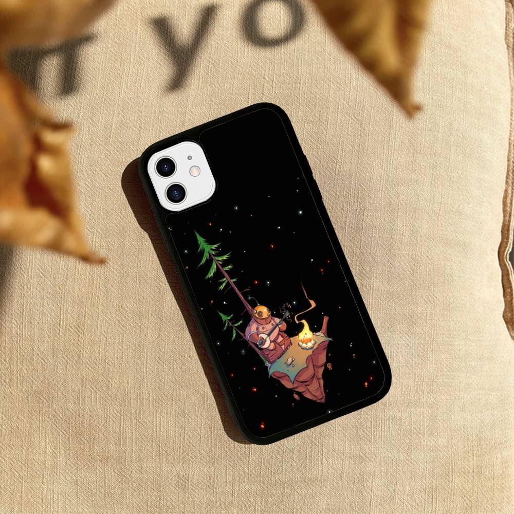 Игровые чехлы для iPhone 11 12 13 14 15 16 17 Pro Max Plus Outer Wilds, противоударные, из TPU+PC, задняя крышка