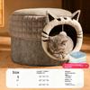 Cat Nest Winter Warm Closed Cat Four Seasons Universal Security Avoidance Nest Kitten Pet Nest Winter Cat Bed