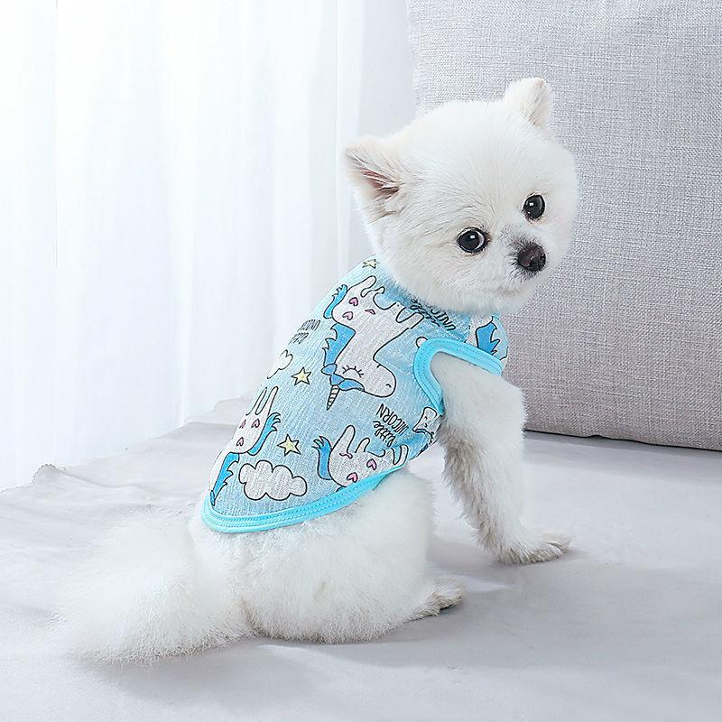 New Dog Clothes Summer Thin Breathable Vest Cat Clothes Small Dog General Clothing Pet Spring and Summer Clothes