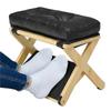 Natural Solid Wood Solid Wood Footrest Smooth Surface Office Foot Stool  Home Office