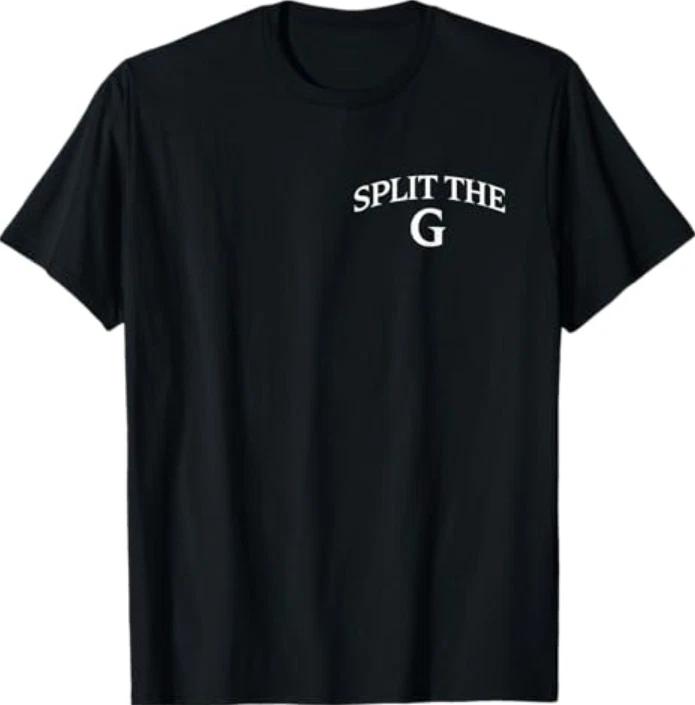 Split The G Shirt St Patrick's Day Men Women 2-Sided T-Shirt