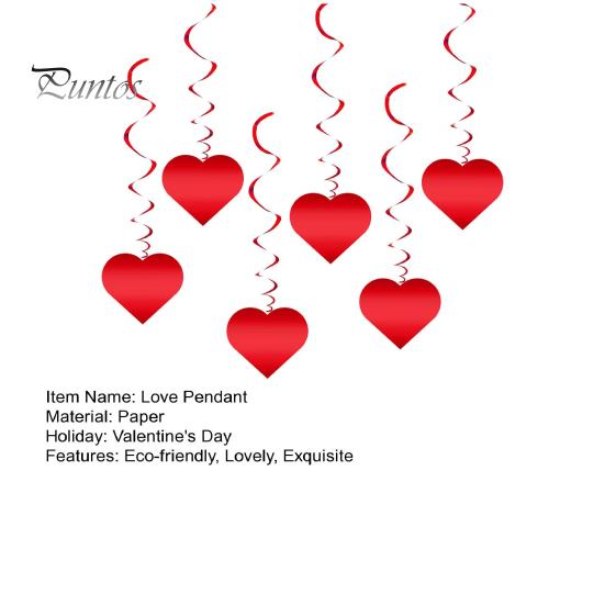 Подвеска-гирлянда в виде сердца любви для свадьбы, вечеринки, дня Святого Валентина, бумажное подвесное украшение «Любовь» со спиральной нитью, реквизит для сцены, праздник