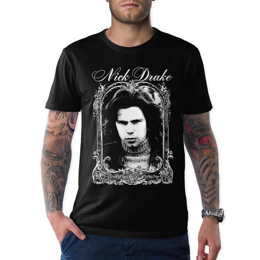 Nick Drake Vintage T-Shirt, Men's and Women's Sizes (MSC-732551)