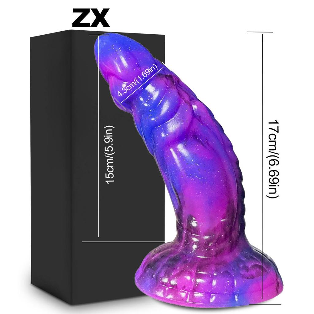 Огромный светящийся анальный монстр дилдо для женщин и мужчин, животный пенис на присоске, стимуляция простаты и влагалища, секс-игрушки для взрослых, для пар, секс-шоп
