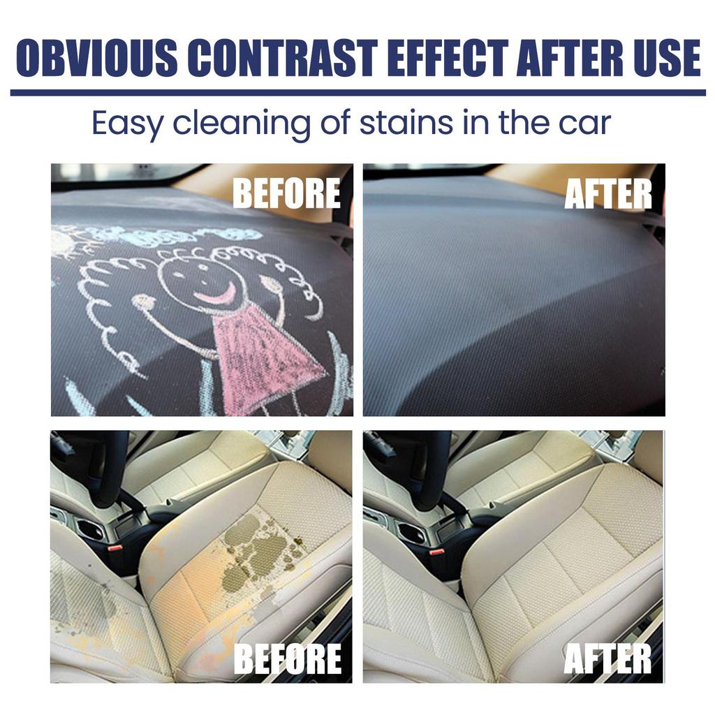 RAYHONG Enzyme 5-Second Car Stain Remover Interior Seat Dashboard Cleaning Quick Stain Removal Maintenance Renovation