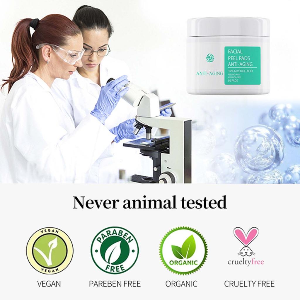 -textured Facial Toning Pads For Exfoliation And Pore Reduction Contains Salicylic Suitable For All Skin Types