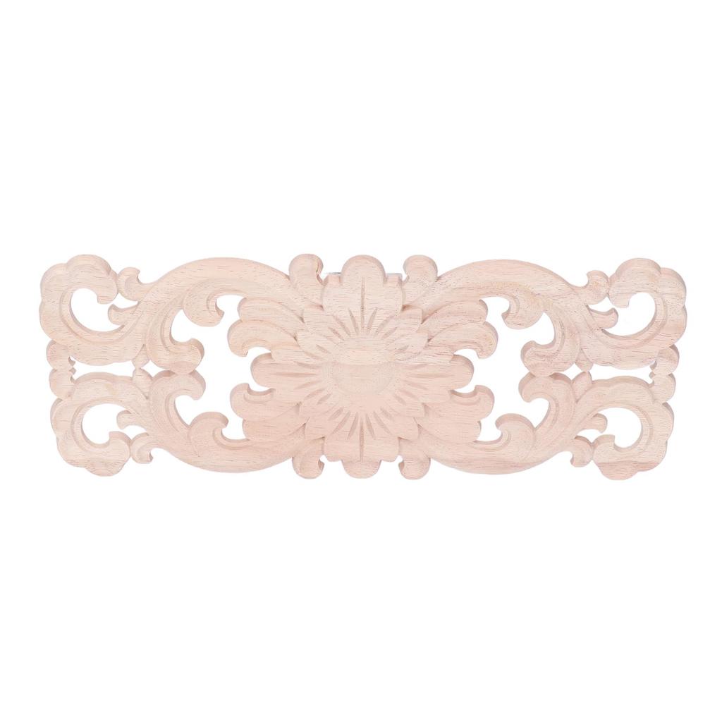 Деревянные аппликации DIY Производство Изысканная резьба Винтажный стиль Экологичное декоративное дерево