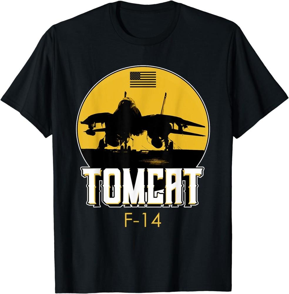 New Limited Sunset F-14 Tomcat Fighter Jet Unisex T-Shirt