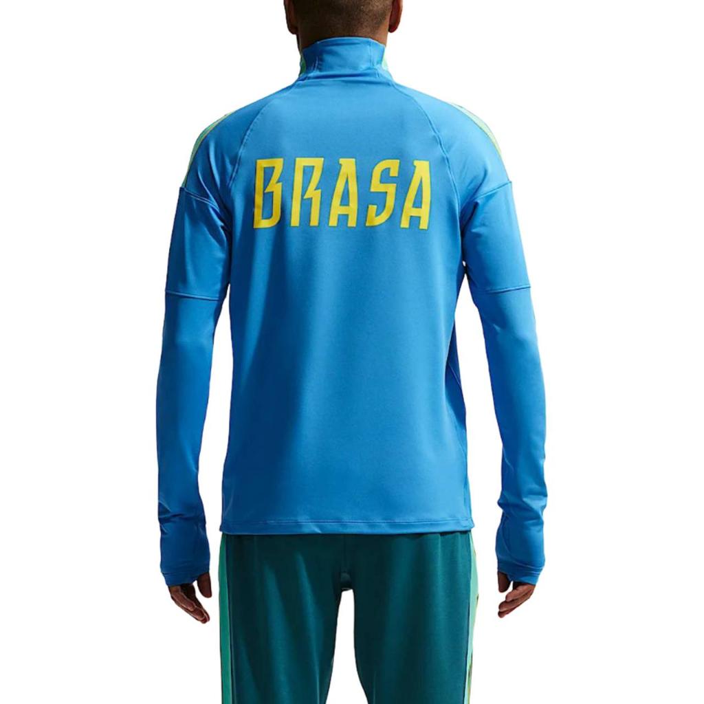Nike Мужской тренировочный топ Nike Dri-FIT для сборной Бразилии по футболу IB4988-435
