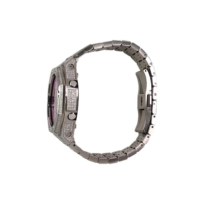 Casio Индивидуальные часы модифицированная серия Farmer Oak корпус из нержавеющей стали водозащита 200 метров GA-2100SKE-7A модифицированные-ste GA-2100SKE-7A