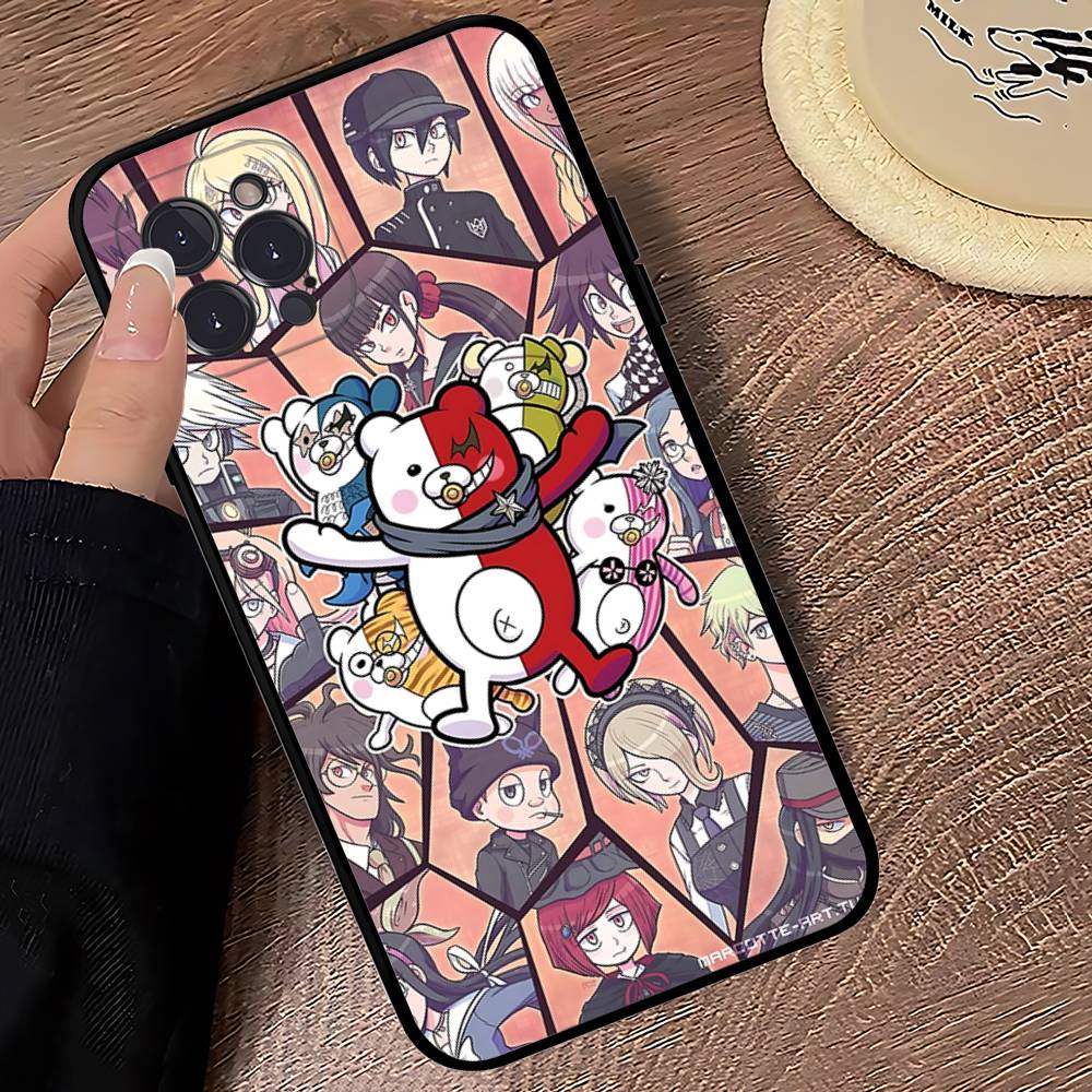Anime Game D_DanganRonpaS Phone Case For IPhone 14 Plus 13 Mini 11 16 15 17 Pro Max Protection Shockproof