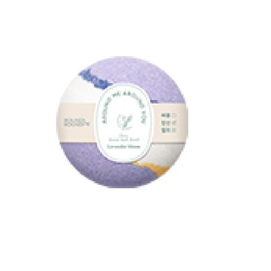 Круглая бомбочка для ванны Выберите добавки для ванны (пузырьковый/газированный/арт)