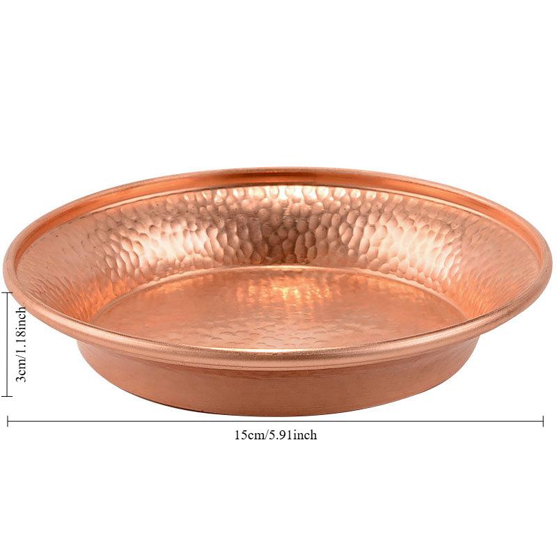 Домашний тибетский поднос для воды, декоративный урлис для украшения, индийская медная святая чаша для подношений