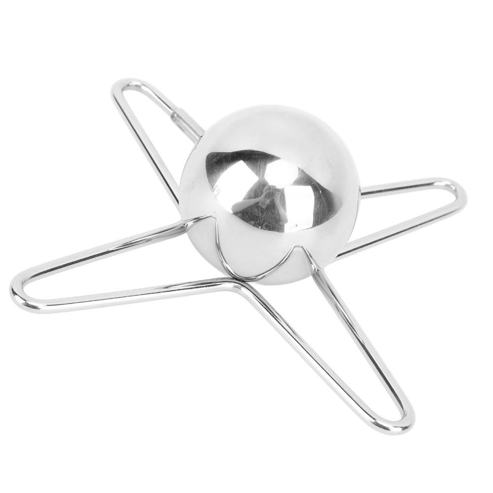 Reusable Coffee Cooler Ball Solid Metal Core Drink Chilling Sphere For Coffee Drinks