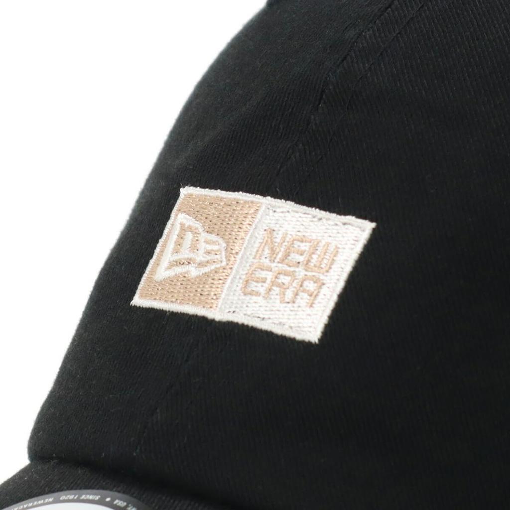 Кепка повседневная классическая коробка с логотипом черная БЕСПЛАТНАЯ CC MINI BOX ЛОГОТИП BLK [New Era]