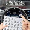 ZQE1  2/5/10pcs Car Lock Keyhole Stickers Door Lock Protect Car Stickers For Mercedes Benz B/C/E/S Class A Class C200L GLC GLE CLA