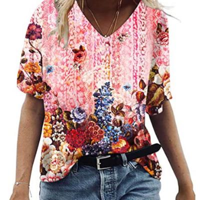 Женские футболки с короткими рукавами, напечатанные на 3D-принтере, женские топы