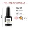 ROSALIND 15ml Gel Nail Polish Hybrid Varnish Semi Permanent UV Nail Art Line Nail Polish Pen Esmalte Top Base Matte Coat Gel