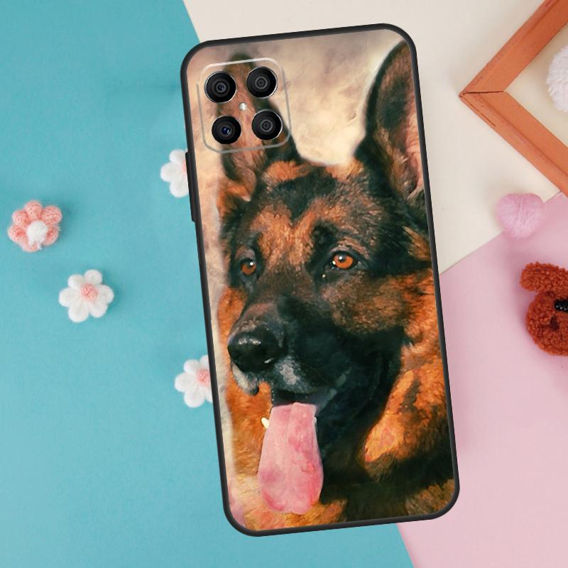 Чехол для собаки Немецкая овчарка для Honor 200 Pro 50 70 90 Lite X9a X8a X8 X9 X8b X9c X9b Honor Magic 7 5 6 Pro