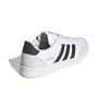 Adidas Grand Court SE Серые Мужские Кроссовки, Белый/Core Black/Orbit (FW3277), 27.5cm
