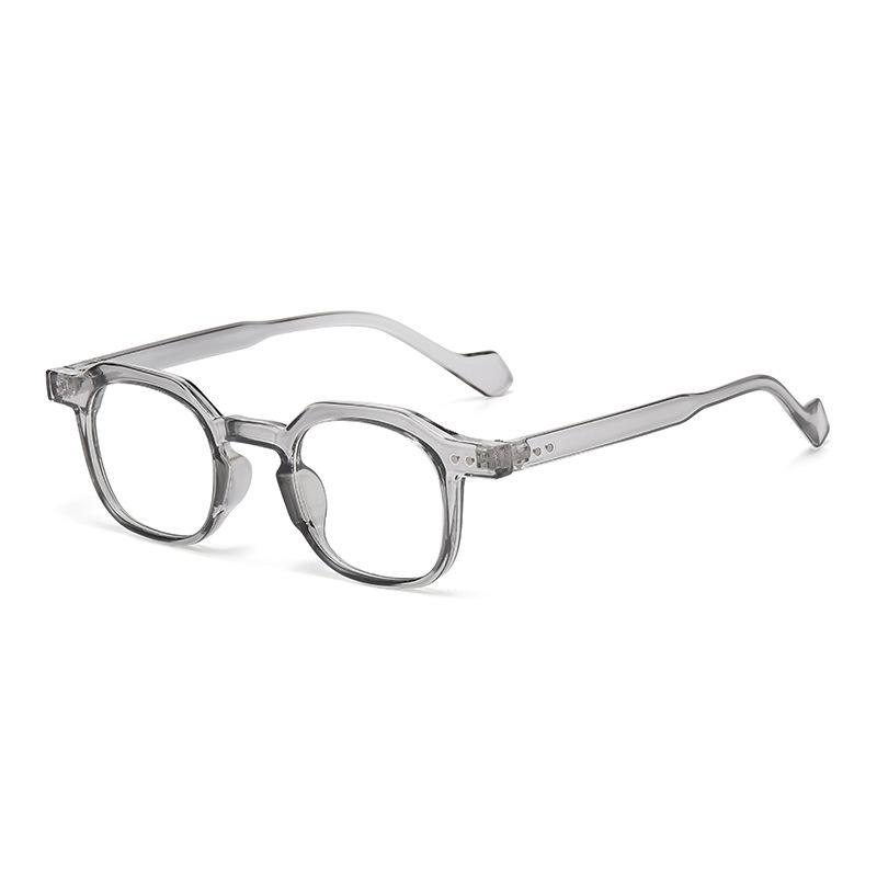  New Retro Small Square Men Glasses Frame Fashion Punk Eyewear Clear Anti-Blu-Ray Women Optical Frame Computer