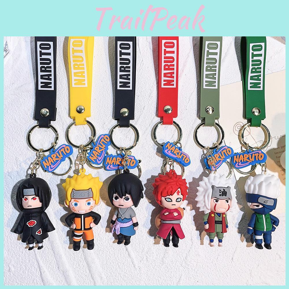 Милый ПВХ брелок Наруто Мягкая резиновая фигурка Подарок на Хэллоуин для друзей