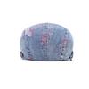 Джинсовый берет женский ретро британская кепка с козырьком мужская кепка с принтом