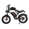 JKING FXH-002 All-Terrain Electric Bicycle 48V15.6Ah Battery 500W Motor 40KM Range 120KG Load 20 Inch Fat Tires E-Mountain Bike
