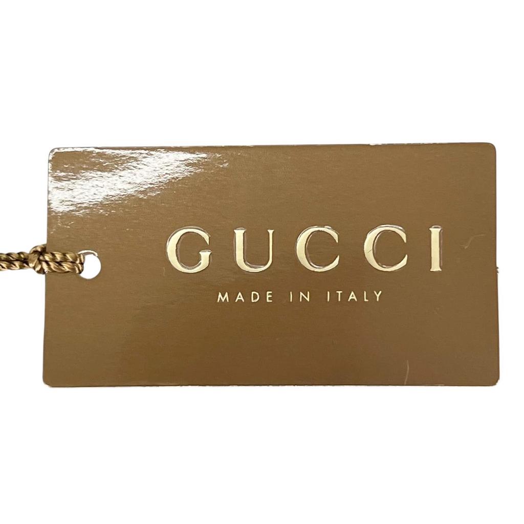 Безупречный галстук GUCCI с узором GG логотипом GG широкий черный шелк мужской Б/У
